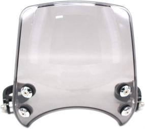 img 3 attached to GUAIMI Windscreen Round Headlight Windshield Sportster Motorcycle & Powersports