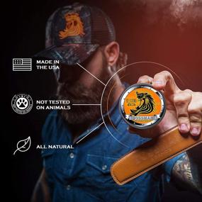 img 1 attached to 🧔 Stagecoach Scent Beard Balm - Ideal for Taming, Thickening, Relaxing, and Softening Beards - Premium USA Made Beard Care Product