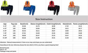 img 1 attached to Toddler Sweatshirt Jackets Outfits Clothing Boys' Clothing at Clothing Sets