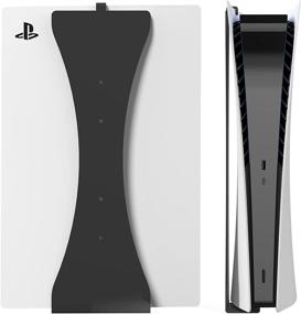 img 4 attached to 🎮 HumanCentric PS5 Wall Mount: Sturdy Metal Bracket to Easily Mount and Conceal Playstation 5 Console on Wall - Compatible with Disc and Digital Versions