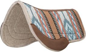 img 1 attached to 🐎 Weaver Leather Herculon Trail Saddle Pad: Durable, Comfortable, and Enhanced with Wool Felt Bottom