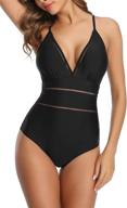 👙 flaunt your curves with b2prity women's hollow out monokini - slimming one piece swimsuit logo