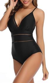 img 3 attached to 👙 Flaunt Your Curves with B2prity Women's Hollow Out Monokini - Slimming One Piece Swimsuit