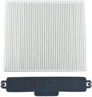 improved access door: uaus cabin air filter compatible with dodge ram 1500 2500 3500 | part number 68052292aa logo