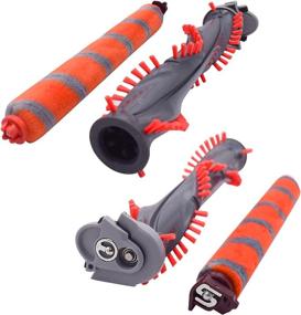 img 2 attached to 🧹 High-Quality Replacement Roller Brush Kit for Shark NV800, NV800W, NV801, NV801Q, NV803, UV810, HV380, HV381, HV382, HV384 Vacuum Cleaner - Includes 1 Soft Roller Brush and 1 All-Surface Roller Brush