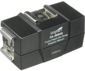 img 4 attached to 🔦 Освещение вашего мира: адаптер крепления вспышек на тройной штанге Impact FA-300HS без ограничений