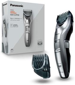 img 4 attached to 🧔 Panasonic ER-GC71 Men's Beard Trimmer: Cordless/Corded Operation, 2 Comb Attachments, 39 Adjustable Trim Settings, Washable
