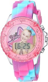 img 3 attached to 🌈 JOJ4006 Детские кварцевые часы JoJo Siwa с розовым пластиковым ремешком, 16.3 - Улучшенная оптимизация для поисковых систем