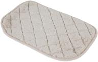 enhanced comfort and durability: petmate snoozzy quilted kennel mat logo