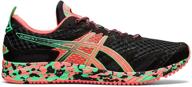 беговые кроссовки asics gel noosa black логотип