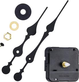 img 3 attached to ⌚ Mudder Quartz Clock Movement & Hands Kit - Fits Dials up to 40 cm/15.7 Inches in Diameter - Shaft Length 15mm/3/5 inch