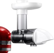 masticating juicer attachment: upgrade your kitchenaid tilt head stand mixers logo