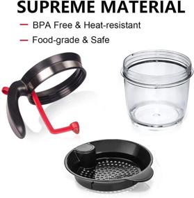 img 1 attached to 🍲 1L Grease Separator Cup with Bottom Release - Enhance Gravy, Soup, Stock, and Oil - Healthy Fat Separator with Strainer - Cooking Essential for Healthier Results