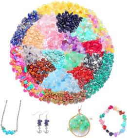 img 2 attached to 💎 Xmada Jewelry Making Kit - 1587 PCS Beads for Jewelry Making, Crystal Beads, Jewelry Plier, Beading Wire, Earring Hooks, Ring, Bracelet Making Kit for Girls and Adults