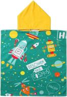 hooded beach towel coverup toddler logo