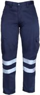 high visibility safety work trouser logo