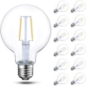 img 4 attached to 💡 Dimmable Vintage Edison Bathroom LED Bulb: Equivalent & Energy Efficient