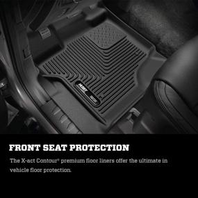 img 3 attached to 🐾 Husky Liners 54711: Premium X-act Contour 2nd Seat Floor Mat for 2019-20 Ford Ranger SuperCrew – Perfect Fit & Protection!