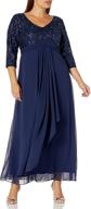 👗 alex evenings women's empire waist dresses: elegant attire for stylish women logo