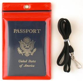 img 2 attached to 🔒 Convenient and Secure StoreSMART Zipper Passport Lanyard - SPCR1596ZIPS R 1