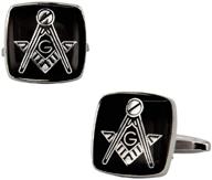 masonic compass cufflinks: 🔺 a premium presentation by cuff daddy logo