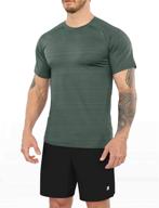 👕 ododos men's breathable athletic t-shirt - large & tall clothing логотип