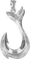 sterling silver engraved hawaiian pendant women's jewelry logo