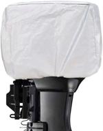 top-rated kayme outboard motor cover: waterproof, 🚤 sunproof, 4layers | heavy duty motor hood cover логотип