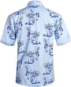 img 3 attached to 🌺 Hawaiian Stretch Floral Tropical Shirts: Embrace Your Island Vibes!