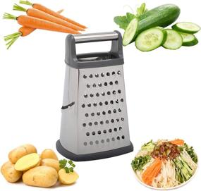 img 1 attached to MorNon Stainless Handheld Vegetable Vegetables