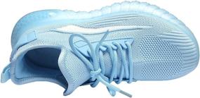 img 1 attached to UBEE Men's Breathable Tennis Running Walking Shoes