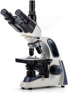 🔬 swift sw380t: high magnification, trinocular compound microscope for research labs with wide-field eyepieces, mechanical stage, and camera compatibility logo