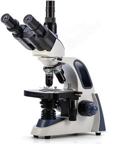 img 4 attached to 🔬 Swift SW380T: High Magnification, Trinocular Compound Microscope for Research Labs with Wide-Field Eyepieces, Mechanical Stage, and Camera Compatibility