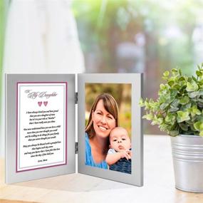 img 1 attached to 🎁 Mother's Gift to Daughter: Poem Celebrating Her Exceptional Motherhood - with Customizable Photo Frame