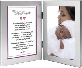 img 2 attached to 🎁 Mother's Gift to Daughter: Poem Celebrating Her Exceptional Motherhood - with Customizable Photo Frame