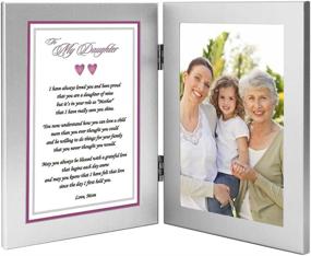 img 3 attached to 🎁 Mother's Gift to Daughter: Poem Celebrating Her Exceptional Motherhood - with Customizable Photo Frame