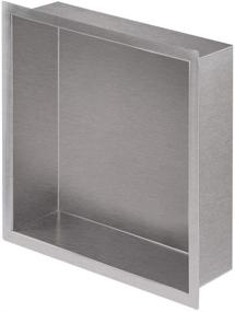 img 4 attached to Sanbege Recessed Storage Products（Brushed Stainless