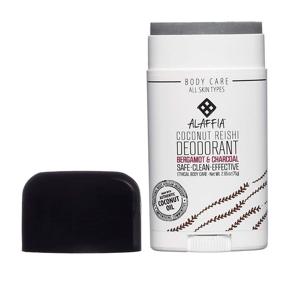 img 2 attached to 🥥 Alaffia Everyday Coconut Deodorant - Activated Charcoal, Long-lasting Odor Protection with Shea Butter and Aloe Vera, Aluminum-free, Sulfate-free, Paraben-free, BERGAMOT Scent, 2.65 Oz (2 Pack)