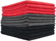 🧼 the rag company commercial grade microfiber terry cleaning towels - highly absorbent, lint-free (12-pack) logo