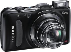 img 1 attached to 📷 Fujifilm FinePix F600EXR 16 MP Digital Camera: Enhanced Performance, CMOS Sensor, 15x Optical Zoom (Black)