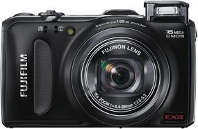 img 2 attached to 📷 Фотоаппарат Fujifilm FinePix F600EXR 16 МП: Улучшенная производительность, CMOS-сенсор, 15-кратное оптическое увеличение (черный)