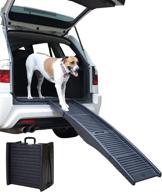 compact folding pet ramp for dogs & cats - silly millie: ideal for cars, trucks, and suvs logo