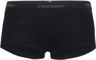 icebreaker merino women's everyday boy shorts - merino wool underwear логотип