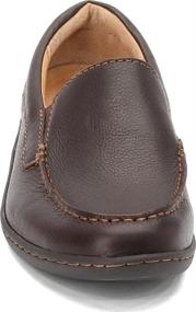img 3 attached to Born Mens Brompton Dark Brown Men's Shoes for Loafers & Slip-Ons