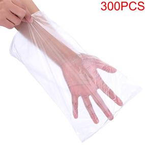 img 4 attached to 🧤 Sumind Paraffin Bath Liners Hand or Foot: 300 Counts of Plastic Glove Liners for Wax Bags & Gloves