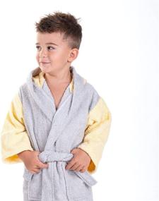 img 2 attached to Toddlers Bathrobes Cover Up Absorbent Certified Bath