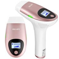 🔆 ipl hair removal system - mlay t3: painless permanent ipl hair removal device for women & man, adjustable 5 levels for various skin types, 300000 flashes professional light epilator (hair removal device) logo