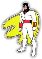 добавьте в автомобиль анимационный стиль с наклейкой для бампера valstick space ghost! логотип