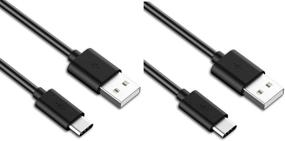 img 4 attached to 🔌 Bulk-Packaged Bundle: Two (2) Genuine OEM Samsung USB-C Data Charging Cables for Galaxy S9/S9 Plus/S8/S8+/Note8 - Black EP-DG950CBE