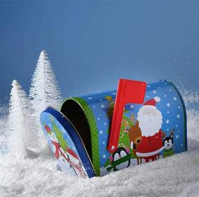 img 1 attached to 🎄 30 унций искусственного снежка для украшения новогодней елки и декора деревни - мерцающий белый сухой пластиковый снег для праздничного декора и зимних композиций
